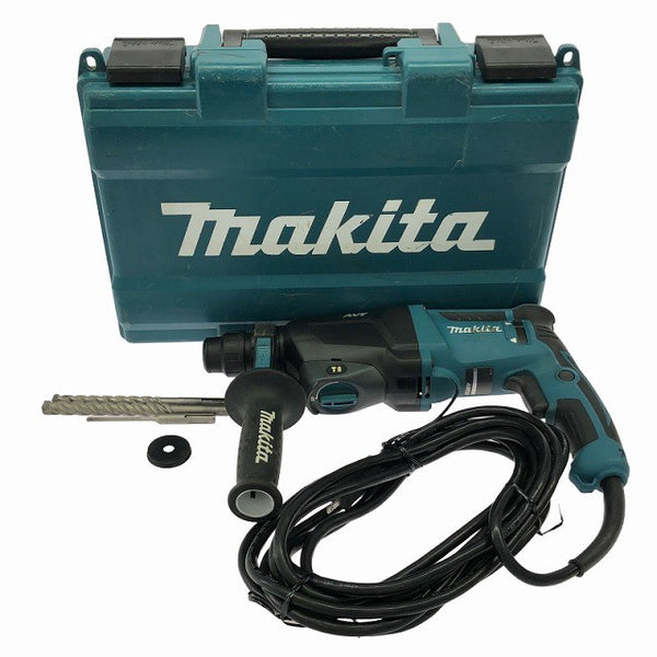 ☆比較的綺麗☆makita マキタ 100V 26mm ハンマドリル HR2601F ケース付 ハンマードリル 電動工具 穴あけ 破砕135785 - 3