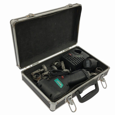 ☆中古品☆ REX レッキス工業 10.8V コードレスフレア RF20S バッテリー1個(1.5Ah)充電器+パーツ+ケース136669 - 0
