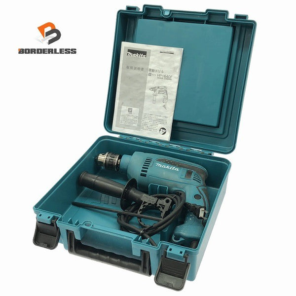 ☆中古品☆makita マキタ 100V 16mm 振動ドリル HP1640FK133610 - 1