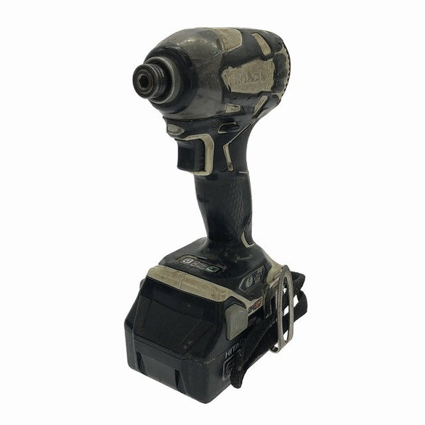 ☆中古品☆ HITACHI 日立工機 18V コードレスインパクトドライバ WH18DDL2 バッテリー2個(6.0Ah)充電器+ケース 116014 - 4