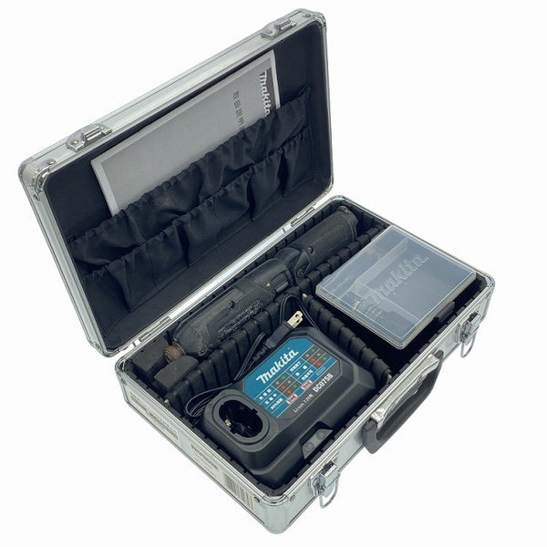 ☆中古品☆makita マキタ 7.2V 充電式ペンインパクトドライバー TD022D 黒 バッテリ1個(1.0Ah) 充電器 ケーｽ付 コードレス120213 - 2