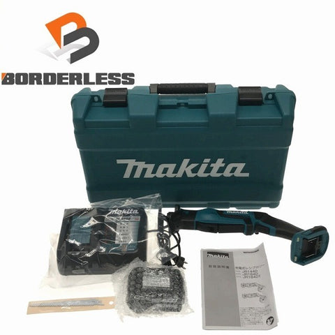 ☆未使用品☆makita マキタ 18V充電式レシプロソー JR184DRGT バッテリー(18V 6.0Ah) 充電器 ケース付き 電動工具 切断機116316
