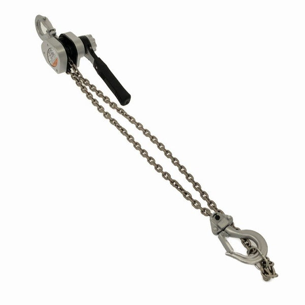 ☆未使用品 4点セット☆KITO キトー レバーブロック LX005 荷重0.5ton/0.5トン 揚程1.2m レバーホイスト 荷揚げ 吊り具119776 - 6