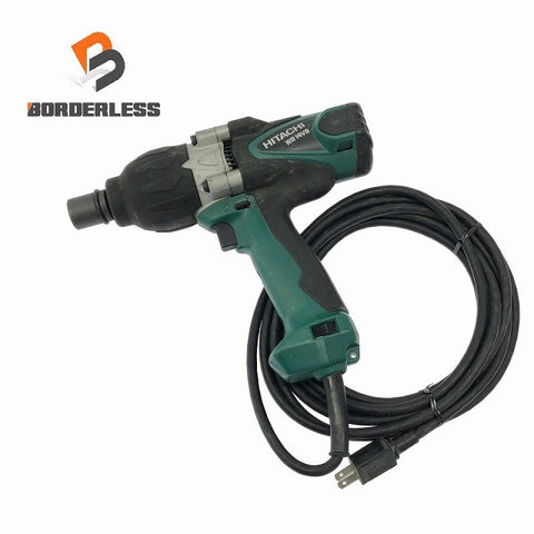 ☆中古品☆HITACHI 日立工機 100V インパクトレンチ WR14VB 電動工具 足場 ボルト締め コード式