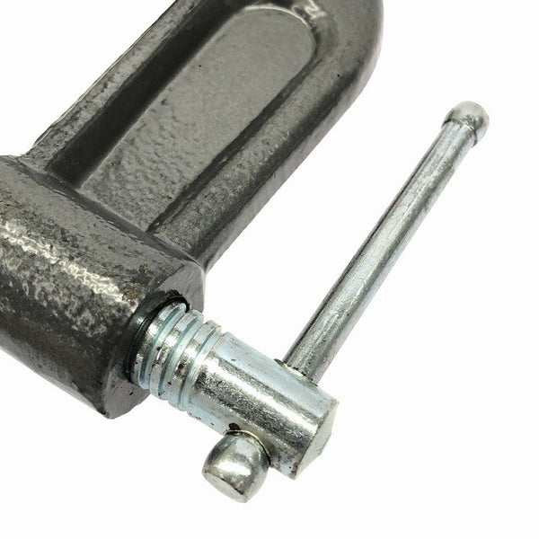 ☆中古品4個セット☆TAKAGI タカギ 高儀 強力型Cクランプ 125mm シャコ万力 C型 固定 H120×W245×D27 シャコマン 蝦蛄万力132950 - 10