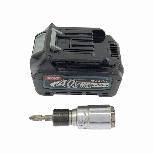 ☆中古品☆ makita マキタ 40Vmax 充電式インパクトドライバー TD001G ピンク 本体+バッテリー1個(2.5Ah) 116022 - 10