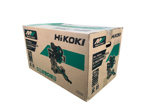 ☆未使用品☆HiKOKI ハイコーキ  36V 190mm コードレス卓上スライド丸のこ C3607DRA(K)(XPSZ) バッテリー1個 充電器付134595 - 0