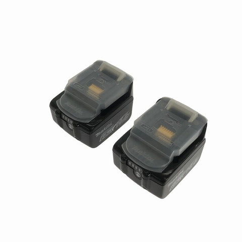 ☆未使用品 2個セット☆makita マキタ 14.4V 6.0Ah 純正リチウムイオンバッテリー BL1460B バッテリー残量確認 雪マーク - 0