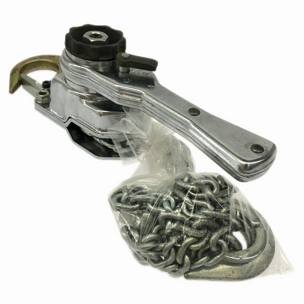 ☆中古美品3個セット☆コンドーテック KTパワーレバー PL-03 荷重250kg/0.25ton 1/4ton 揚程1m 小型 レバーブロック レバーホイスト134844 - 5