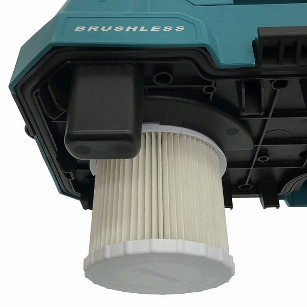 ☆極美品☆makita マキタ 18V 充電式集じん機 VC750DZ ノズル ショルダーベルト 説明書付 クリーナー 集塵 掃除機117227 - 7