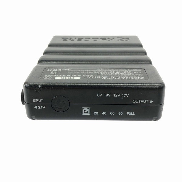 ☆中古品☆BURTLE バートル 17V エアークラフト専用バッテリー AC300 黒/ブラック 本体のみ 空調作業服用 京セラ118038 - 9