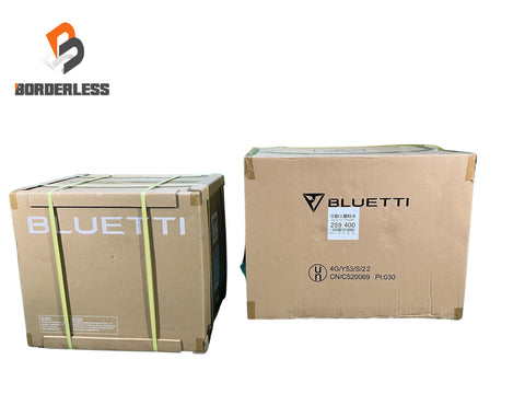 ☆未使用品☆BLUETTI ブルーティ 家庭用バックアップ電源 AC300+B300 ポータブル電源 非常用電源 災害用 アウトドア 超大容量127518