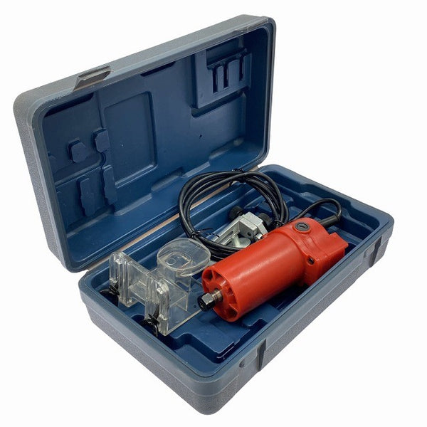 ☆中古品☆E-value イーバリュー 100V トリマー EWT-400 ケース付 コード式 木材加工 トリミング ルーター DIY/日曜大工 藤原産業130537 - 2