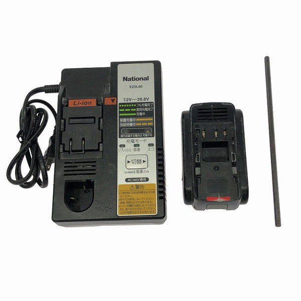 ☆中古品☆National ナショナル 14.4V マルチハンマードリル EZ7840 バッテリ1個(14.4V 3.0Ah) 充電器 ケース付 ハンマドリル132838 - 10