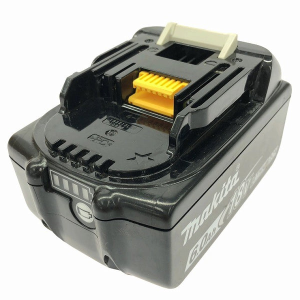☆比較的綺麗です☆makita マキタ 18V 純正リチウムイオンバッテリー BL1860B 充電器 DC18RF セット販売 充電池132651 - 4