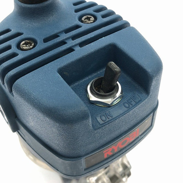 ☆比較的綺麗☆RYOBI リョービ 100V トリマー TR-40 コード式 木材加工 トリミング ルーター DIY/日曜大工136679 - 7