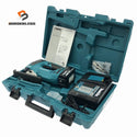 ☆未使用品☆ makita マキタ 18V 充電式ジグソー JV182DRG 青/ブルー 本体+バッテリー1個(6.0Ah)充電器+パーツ+ケース134770 - 1