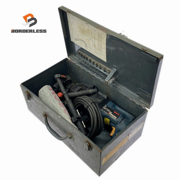 ☆中古品☆ BOSCH ボッシュ 100V 吸じんハンマードリル GAH500DSE ケース付 電動工具 はつり ハツリ129412 - 1