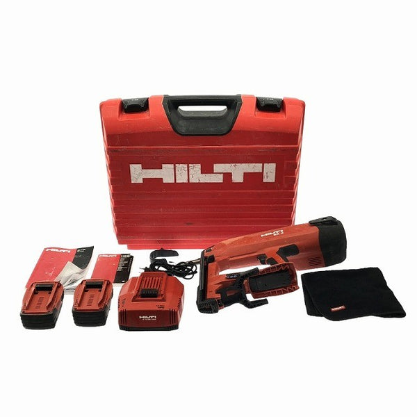 ☆中古品☆HILTI ヒルティ 充電式コンクリートネイラー BX3-ME-22 バッテリー2個(B 22/5.2) 充電器 ケース付 充電式鋲打機 - 3