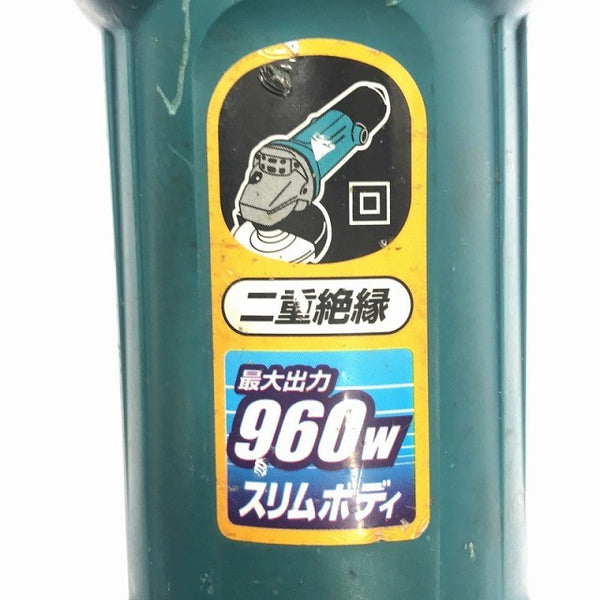 ☆中古品☆makita マキタ 100V 100mm ディスクグラインダー 9533B コード式 ディスクサンダー 研磨機 切断119169 - 9