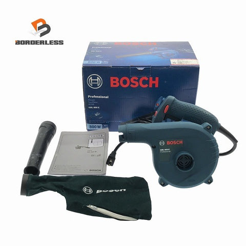 ☆未使用品☆BOSCH ボッシュ 100V ブロワー GBL800E コード式 送風機 ブロアー117854
