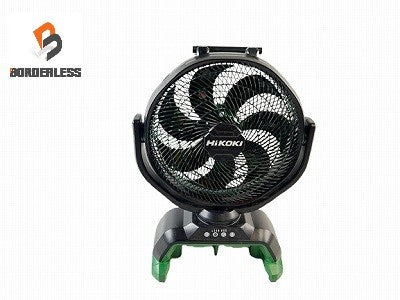 ☆美品☆ HiKOKI ハイコーキ 充電式 コードレスファン UF18DA 本体のみ ACアダプタ欠品 14.4V18V兼用 産業扇 送風機 扇風機114510 - 1