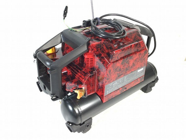 ☆極美品 限定色☆MAX マックス 11L 4口 高圧 スーパーエアコンプレッサー AK-HH1310E ジュラシックレッド AIモード Bluetooth搭載117093 - 4