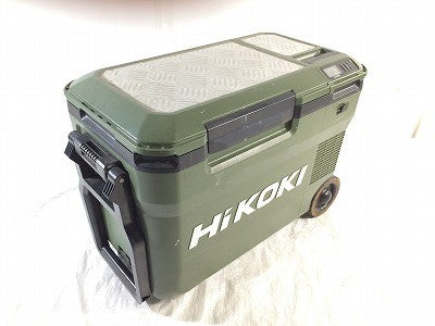 ☆中古品☆HiKOKI ハイコーキ 18V コードレス冷温庫 UL18DB フォレストグリーン ACアダプタ シガーソケット付 ※コメント必読 - 3