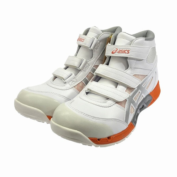 ☆未使用品☆ASICS アシックス プロスニーカー WINJOB CP308AC 1271A055-100 WIDE WHITE/PURE SILVER 27.0cm 安全/作業 113343 - 2