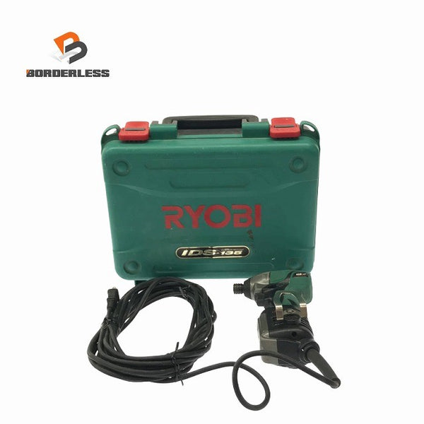 ☆比較的綺麗☆RYOBI リョービ 100V インパクトドライバー IDS-135 コード式 電動工具127290 - 1