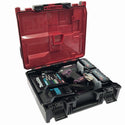 ☆極美品☆makita マキタ 40Vmax 充電式インパクトドライバー TD002GDXAP 紫/パープル バッテリ2個(2.5Ah) 充電器 ケース付134236 - 2
