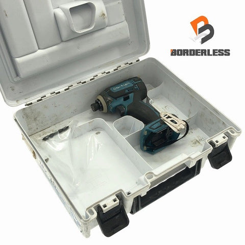 ☆中古品☆makita マキタ 18V 充電式インパクトドライバ TD149D 本体のみ+ケース付き 電動工具 締め付け 穴あけ 115305 - 0