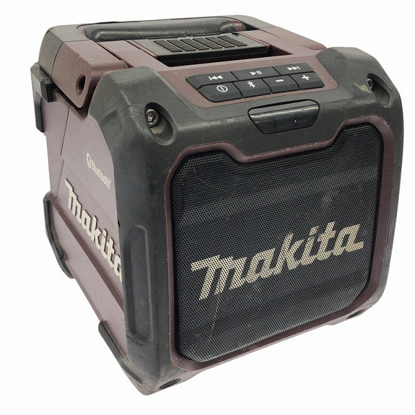 ☆中古品☆ makita マキタ 10.8V/14.4V/18V 充電式スピーカ MR200 限定色 赤/レッド 本体のみ  Bluetooth135852 - 3