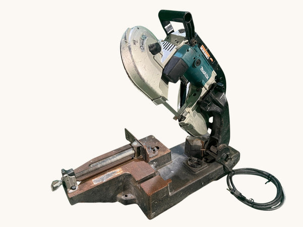 ☆中古品☆makita マキタ 100V ポータブルバンドソー 2107FW スタンド付 コード式 帯鋸切断機 パイプ切断機 鉄工用134306 - 6