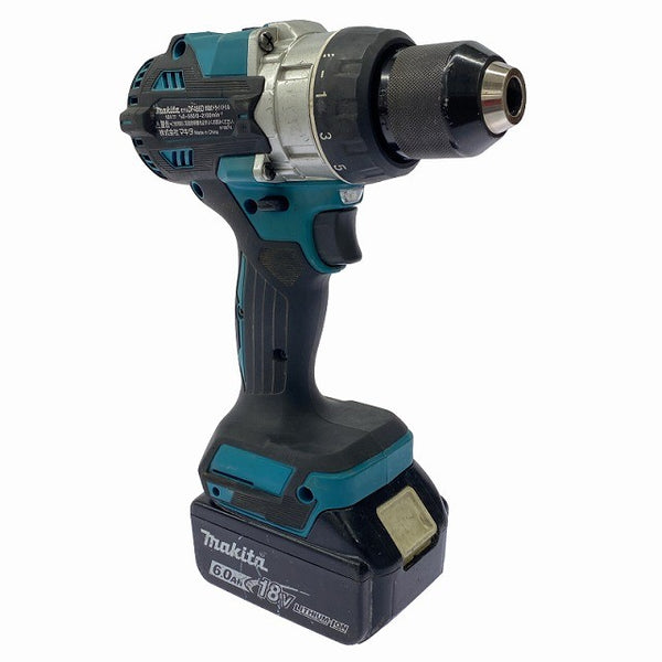 ☆比較的綺麗です☆ makita マキタ 18V 充電式ドライバドリル DF486D ライト ML800 バッテリー2個付き(18V.6.0Ah)付き130560 - 3