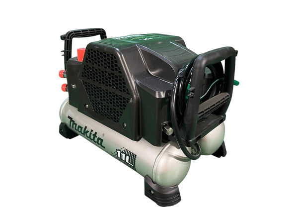 ☆未使用品☆makita マキタ 100V 11L 高圧4口 エアコンプレッサー AC462XLHB  黒 エアーコンプレッサー エアツール136190 - 5