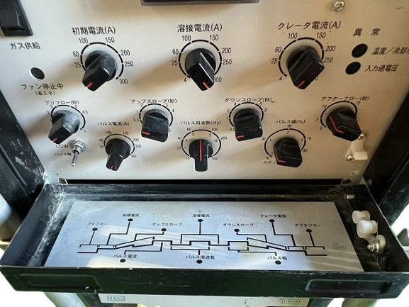 ☆中古品☆Panasonic パナソニック 三相/単相 200V/220V インバーター制御直流TIG溶接機 YC-300TR6 2019年製 - 10