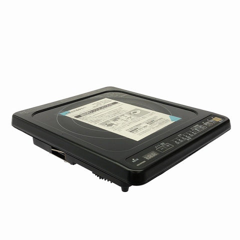 ☆未使用品☆IRIS OHYAMA アイリスオーヤマ 100V IHクッキングヒーター IHC-B112-B 黒/ブラック ビルトインタイプ IHヒーター130470 - 0