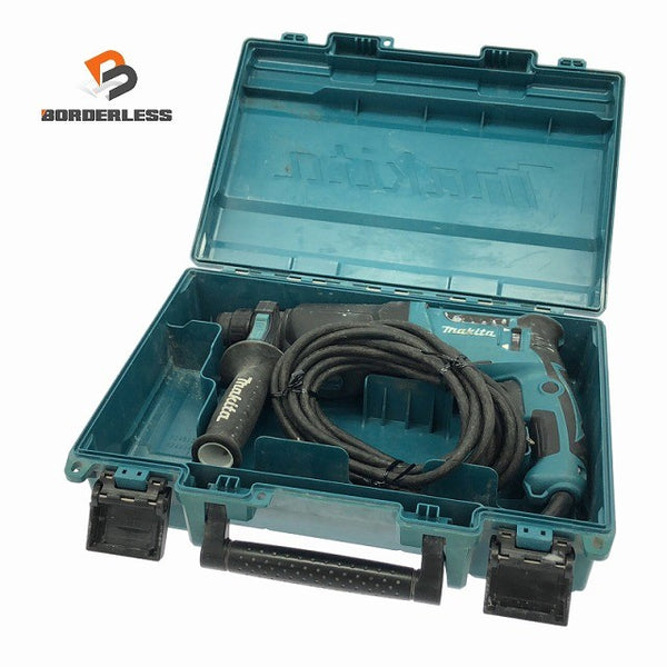 ☆中古品☆makita マキタ 100V 26mm ハンマドリル HR2600 ケース付 コード式 ハンマードリル 穴あけ 穿孔129386 - 1