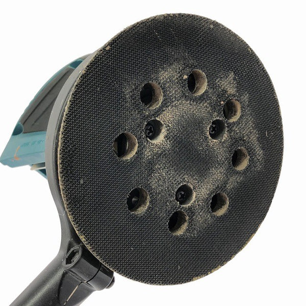 ☆中古品☆makita マキタ 18V 125mm 充電式ランダムオービットサンダー BO180D バッテリ1個(18V 6.0Ah) コードレス オービタル 電動工具135288 - 7