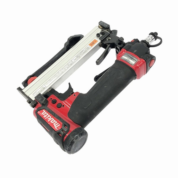 ☆比較的綺麗です☆makita マキタ 高圧 エアタッカー AT425HE 赤 ステープル幅J線4mm 長さ25mm エアータッカー エア工具 - 5