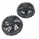 ☆未使用セット☆BURTLE バートル 24V エアークラフト用バッテリー AC09 黒 ファンユニット AC09-2 アーバンブラック 2025年モデル116268 - 5