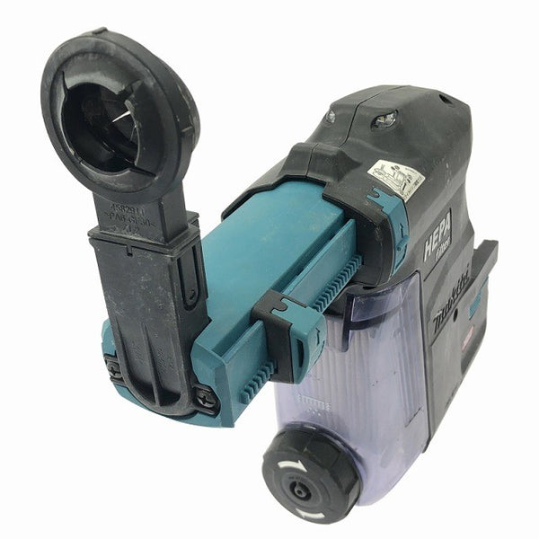 ☆中古品☆makita マキタ 40Vmax 28mm 充電式ハンマドリル HR001G 青 集じんシステム(DX12) ケース付 コードレス135821 - 6