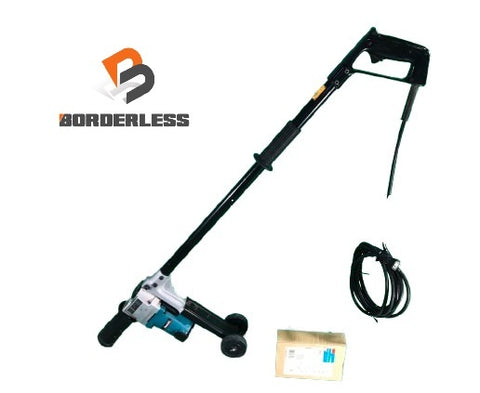 ☆中古品☆makita マキタ 100V 電動ケレン HK1800L ロングハンドル キャスター 替刃付き フロア 剥離 はくり