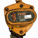 ☆中古品2個セット☆KITO キトー チェーンブロック M3形 CB010 荷重1.0ton/1ton 揚程2.5m 手動式 チェンブロック 吊り具 荷揚げ機136345 - 8