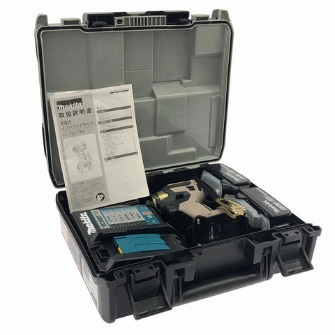 ☆極美品 makita マキタ 18V 充電式インパクトドライバー TD173DGXPG プレミアムグレージュ LXT20周年記念カラー フルセット135263 - 0