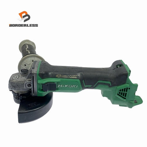 ☆中古品☆HiKOKI ハイコーキ 18V 125mm コードレスディスクグラインダ G18DBBVL 本体のみ 電動工具 切断機 研削124533