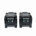 ☆未使用2個セット☆ makita マキタ 40Vmax 5.0Ah 純正リチウムイオンバッテリー BL4050F LITHIUM-ION 急速 残量表示 電池 蓄電 - 6