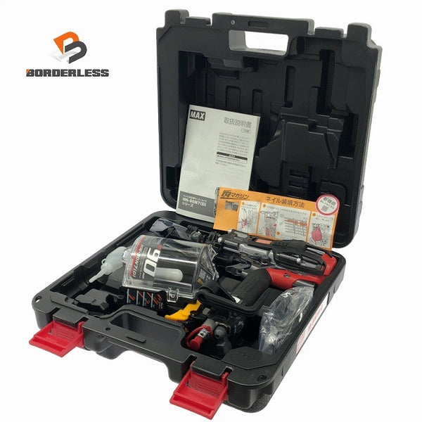 ☆未使用品☆MAX マックス 90mm 高圧釘打機スーパーネイラ HN-90N7(D)-G コイルネイラ 最新モデル 2026年6月発売134349 - 1