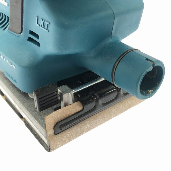 ☆美品☆makita マキタ 18V 充電式仕上サンダー BO380D 本体＋集じんバッグ付 コードレス オービタルサンダー 研磨機 116073 - 6